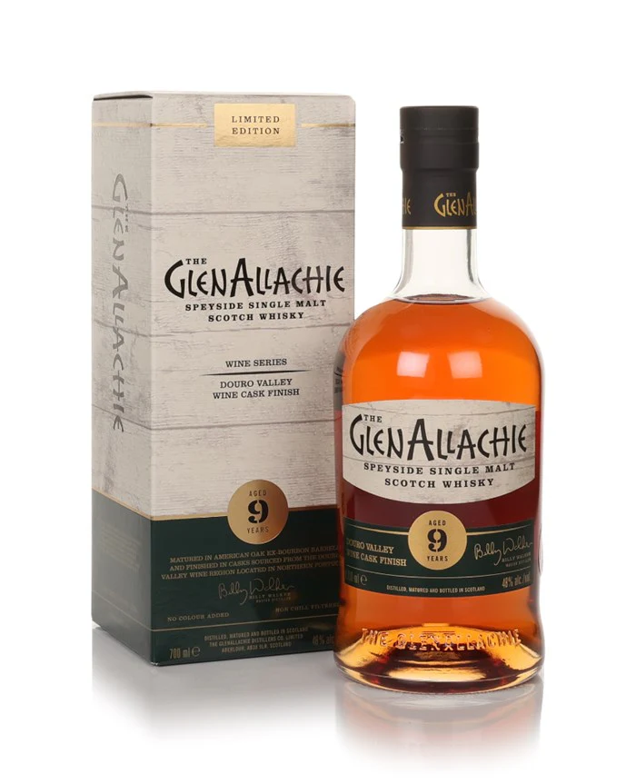 GlenAllachie 9 Year Old Douro Valley Wine Cask Finish